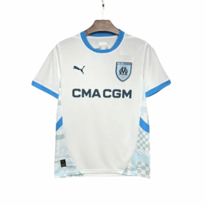 24-25 Marseilles Home Soccer Jersey Fan Version