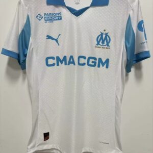 Marseilles Home Soccer Jersey Player Version 25/26