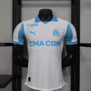 Marseilles Home Soccer Jersey Player Version 25/26